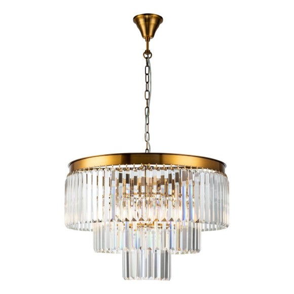 Подвесная люстра iLamp Triumph 7383/8P Brass