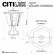 Ландшафтный светильник Citilux Forts CLU10C, Черный, Прозрачный, Металл