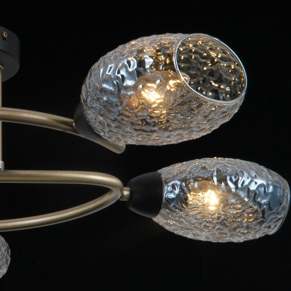 Люстра на штанге Illumico IL0300-5CSQ-79 BK AB