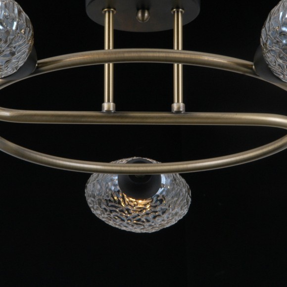 Люстра на штанге Illumico IL0300-5CSQ-79 BK AB