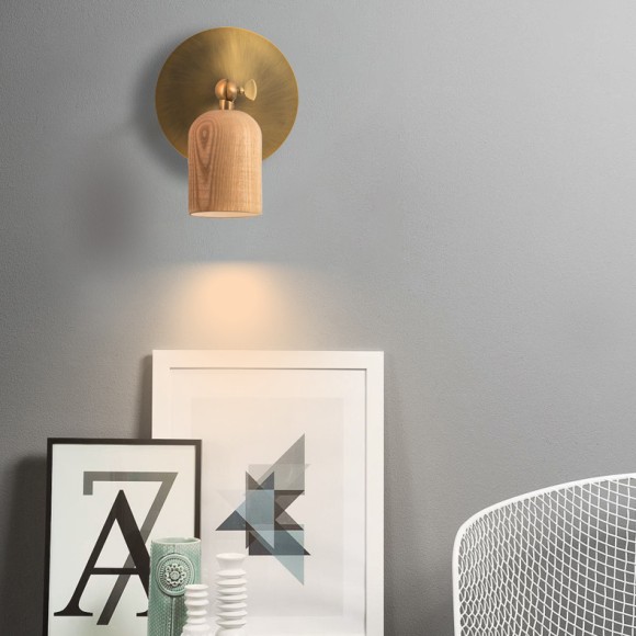 Светодиодный спот ImperiumLoft Pori 219831-26, LED, 5W, коричневый