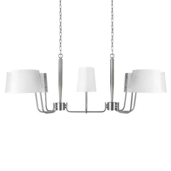 Подвесная люстра Loft IT Hilton 10527/8 Nickel, Модерн, Белый