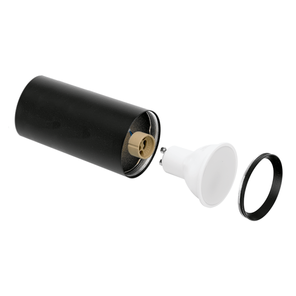 Накладной светильник Wolta Basic WSL-GU10/01BL