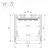 Схема размеров профиль Arlight SL-LINE-3535-3000 BLACK (BY) (Алюминий) 061363