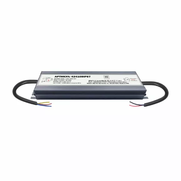 Блок питания Lightstar 24V IP67 100W 424109IP67 Блок питания Lightstar 24V IP67 100W 424109IP67