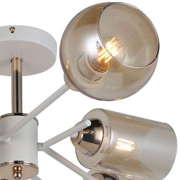 Люстра на штанге Illumico IL8243-6COU-79 WH GD