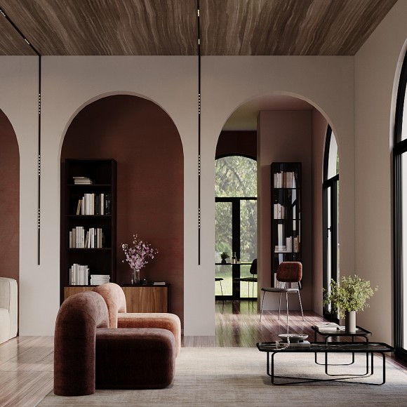 Трековый магнитный светильник Maytoni Points TR174-1-12WTW-M-B