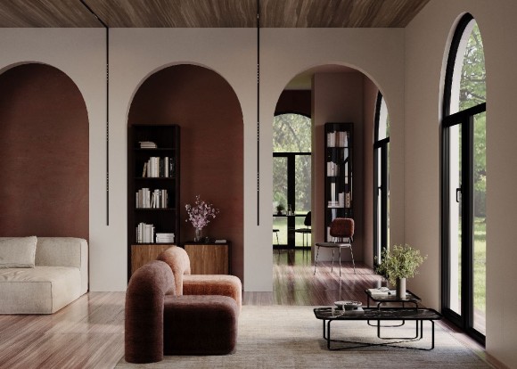 Трековый магнитный светильник Maytoni Points TR174-1-12WTW-M-B