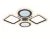 Потолочная светодиодная люстра Ambrella Light Acrylica Original FA431