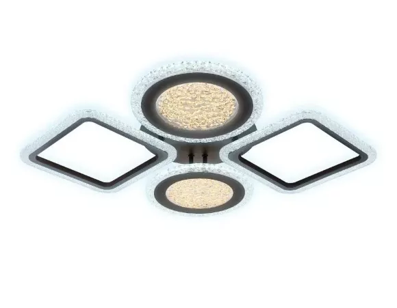 Потолочная светодиодная люстра Ambrella Light Acrylica Original FA431, 3000-6400, От теплого до холодного Потолочная светодиодная люстра Ambrella Light Acrylica Original FA431, 3000-6400, От теплого до холодного
