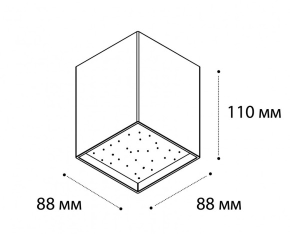 Накладной светильник Italline DL 3028 white 3000K