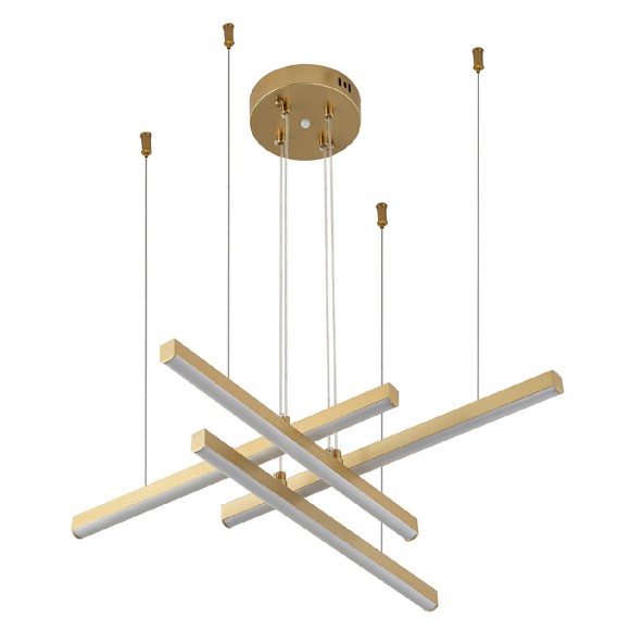 Подвесная светодиодная люстра с пультом управления Indigo Paralleli V000086L