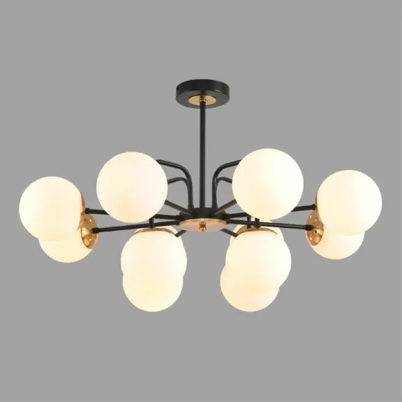 Люстра на штанге Lumion Moderni Elrona 8375/12C, Современный, Белый Люстра на штанге Lumion Moderni Elrona 8375/12C, Современный, Белый