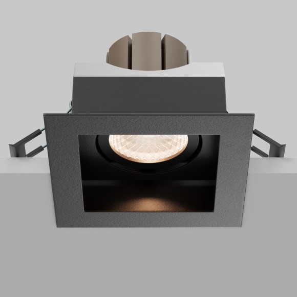 Встраиваемый светильник Maytoni Technical Metal Modern DL008-12W2.7-3-4K-B