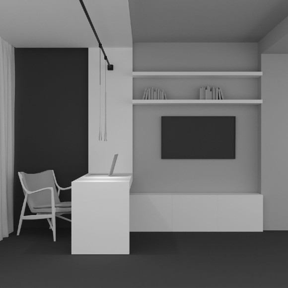 Трековый подвесной магнитный светильник Maytoni Waist TR168-1-7W3K-M-BS