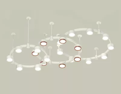 Комплект подвесного светильника Ambrella Light Techno Ring XR92212200 (A9221, A9226, C9241, C9232, C9236, C9231, N8126, N8112)