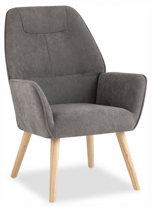 Кресло Стерн SGR_QH-8857SKP_263-25_grey