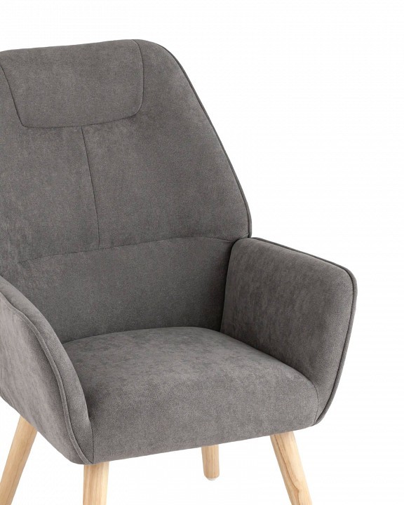 Кресло Стерн SGR_QH-8857SKP_263-25_grey