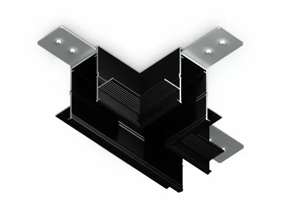 Коннектор Т-образный Ambrella Light Magnetic 220V GL1042 Коннектор Т-образный Ambrella Light Magnetic 220V GL1042