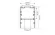 Схема размеров профиль Arlight ARH-LINE-6085-2000 ANOD 018508