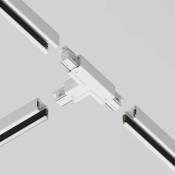 Коннектор T-образный Maytoni Technical Accessorises TRA005CT-31W-L, механизм регулировки Коннектор T-образный Maytoni Technical Accessorises TRA005CT-31W-L, механизм регулировки