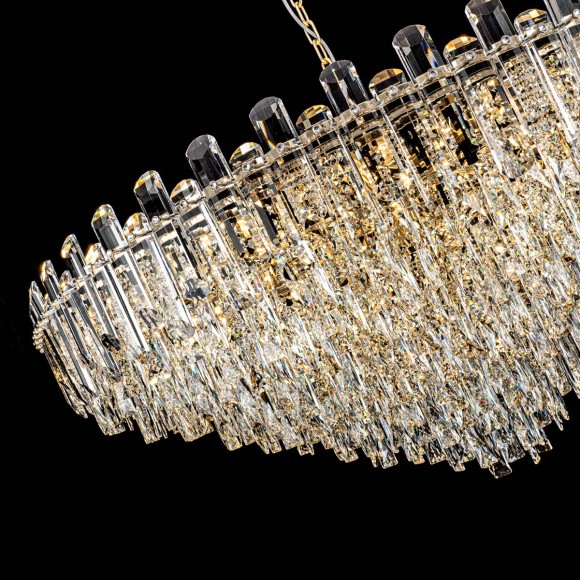 Подвесная люстра Modelux ML.7088.1200R GD