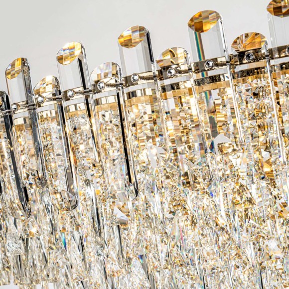 Подвесная люстра Modelux ML.7088.1200R GD