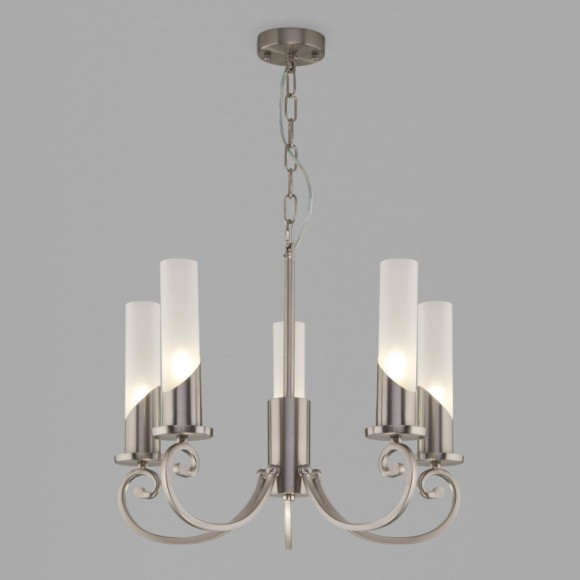 Подвесная люстра Eurosvet 60117/5 никель Smart a050018