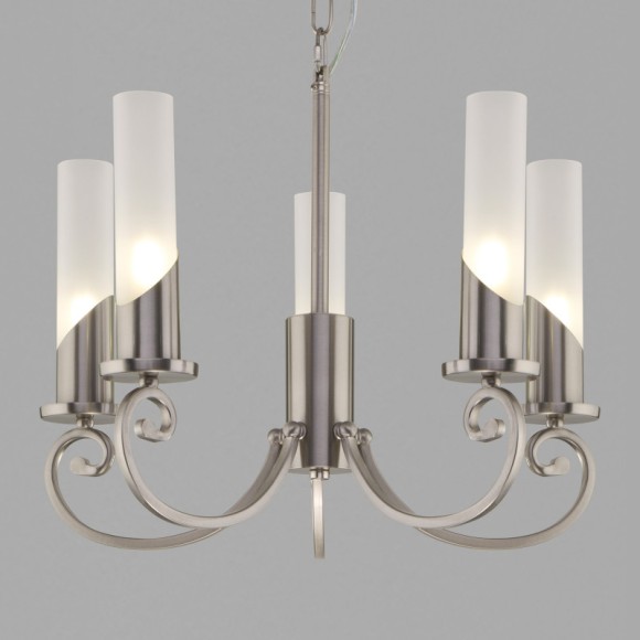 Подвесная люстра Eurosvet 60117/5 никель Smart a050018