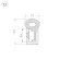 Силиконовый профиль Arlight WPH-FLEX-0817-SIDE-S8-5m WHITE 040268