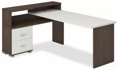 Стол письменный Домино СР-620/180 C MER_SR-620-180-C-SHBEBE-CH-LEV