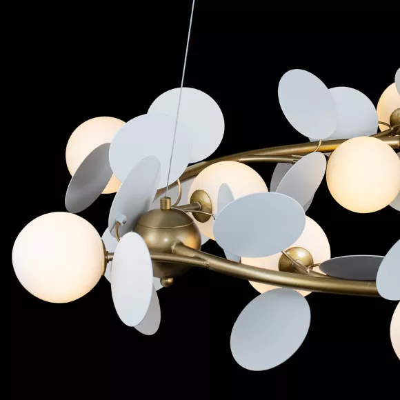 Подвесная люстра Loft IT Matisse 10008/1050 white, Золото Подвесная люстра Loft IT Matisse 10008/1050 white, Золото