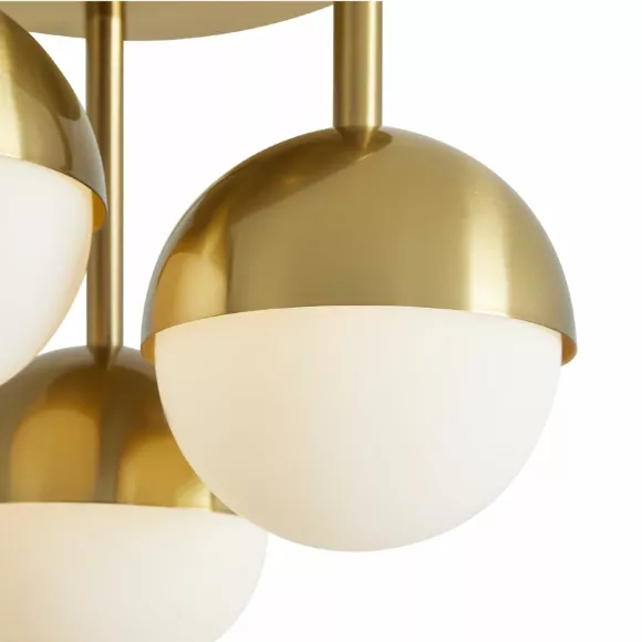 Потолочная люстра Freya Polli FR5449CL-03G, Современный, Белый, Золото