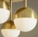 Потолочная люстра Freya Polli FR5449CL-03G, Золото, Белый, Металл, крупный план