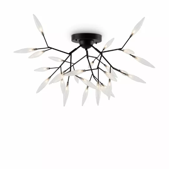 Потолочный светильник Freya Iris FR5067CL-27B, Черный, Белый, Металл
