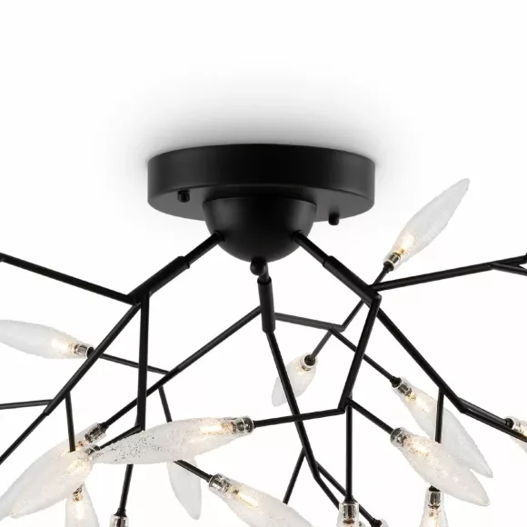 Потолочный светильник Freya Iris FR5067CL-27B, Черный, Белый, Металл, вид снизу