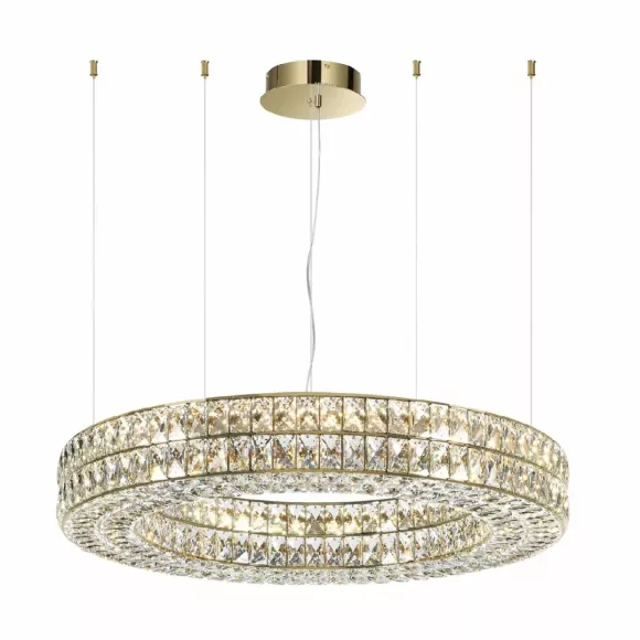 Подвесная люстра Odeon Light Panta 4926/85L, Золото, Прозрачный, Нейтральный белый Подвесная люстра Odeon Light Panta 4926/85L, Золото, Прозрачный, Нейтральный белый