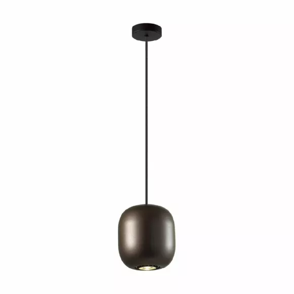Подвесной светильник Odeon Light Cocoon 5060/1DA, Черный, Коричневый, Металл Подвесной светильник Odeon Light Cocoon 5060/1DA, Черный, Коричневый, Металл