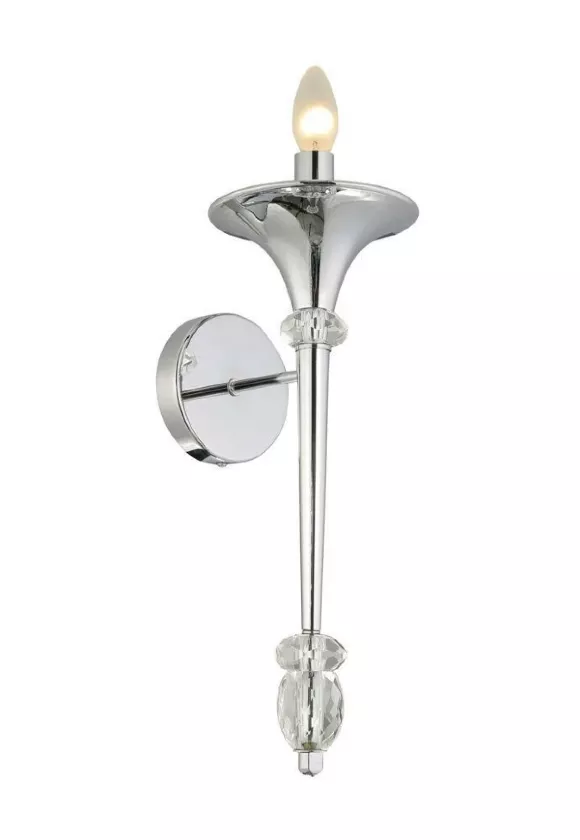 Бра Crystal Lux Miracle AP1 Chrome Бра Crystal Lux Miracle AP1 Chrome