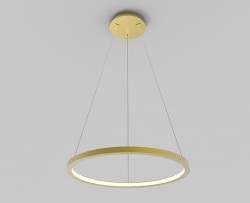 Подвесная светодиодная люстра Italline IT013-6028 gold 3000K