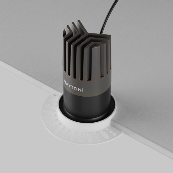 Встраиваемый светильник Maytoni Technical Dip DL122-15W-3K-TRS-B