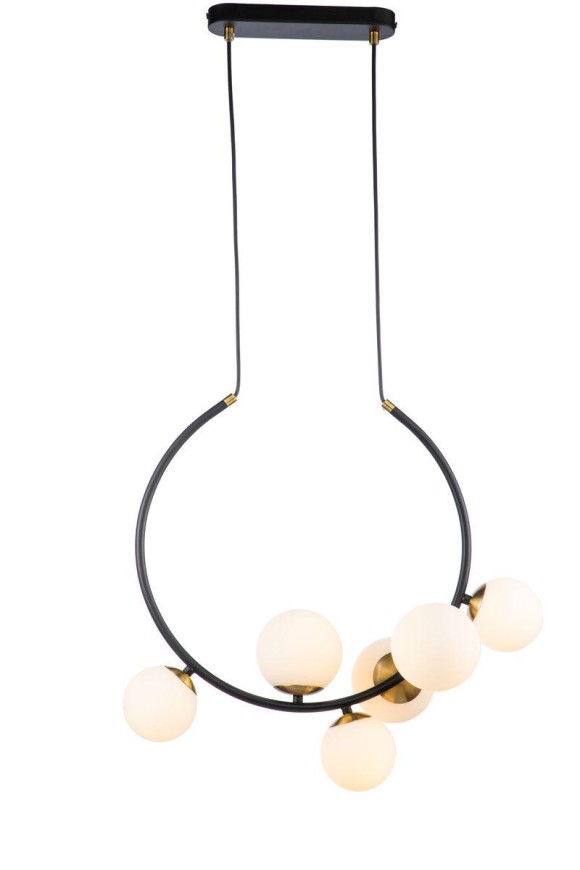 Подвесная люстра Indigo Nuvole 11002/6P Black V000088