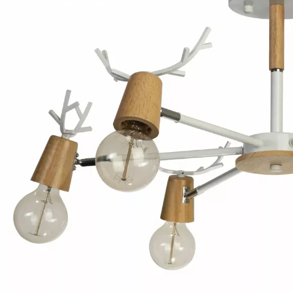 Люстра на штанге Loft IT Sven 10024/6 White, вид сверху Люстра на штанге Loft IT Sven 10024/6 White, вид сверху