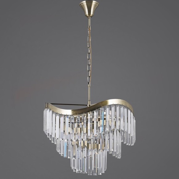 Подвесная люстра Illumico IL3475-8PSQ-25AB ELITE