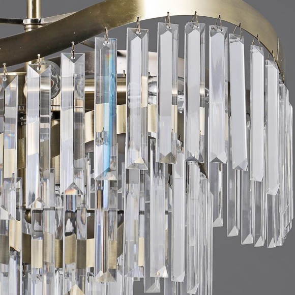 Подвесная люстра Illumico IL3475-8PSQ-25AB ELITE