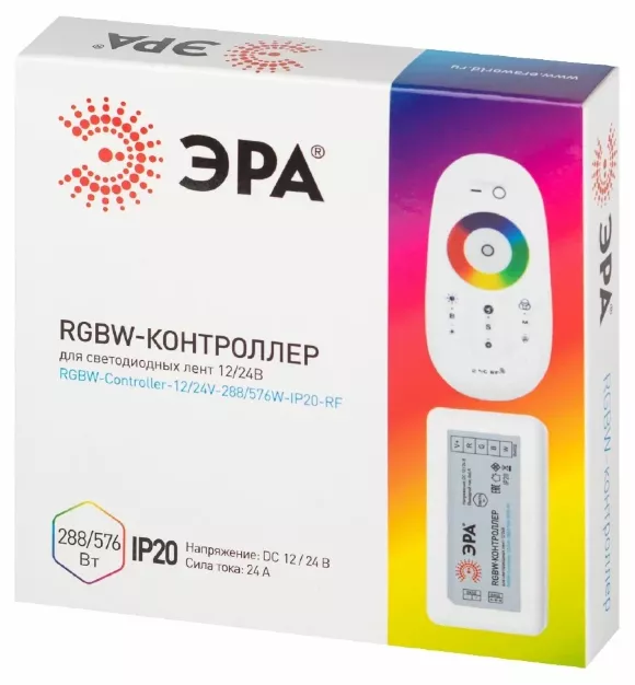 Контроллер для светодиодной ленты с пультом Эра Б0061114 Контроллер для светодиодной ленты с пультом Эра Б0061114