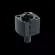 Адаптер питания для однофазного шинопровода ST Luce Base ST002.469.00, Хай-тек, Черный