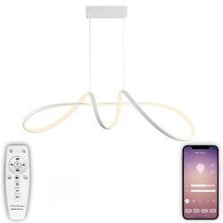 Подвесная светодиодная люстра с пультом управления Natali Kovaltseva INNOVATION STYLE 83145