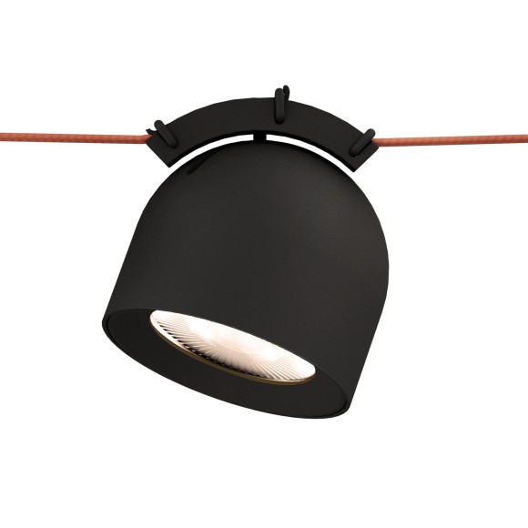 Трековый однофазный светильник Denkirs Belty spot DK5540-BK