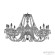 Подвесная люстра Bohemia Ivele Crystal 101/12/360 Ni